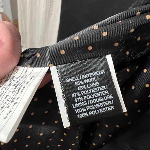 NWT Sam Edelman wool blend twill walker - Picture 7 of 8